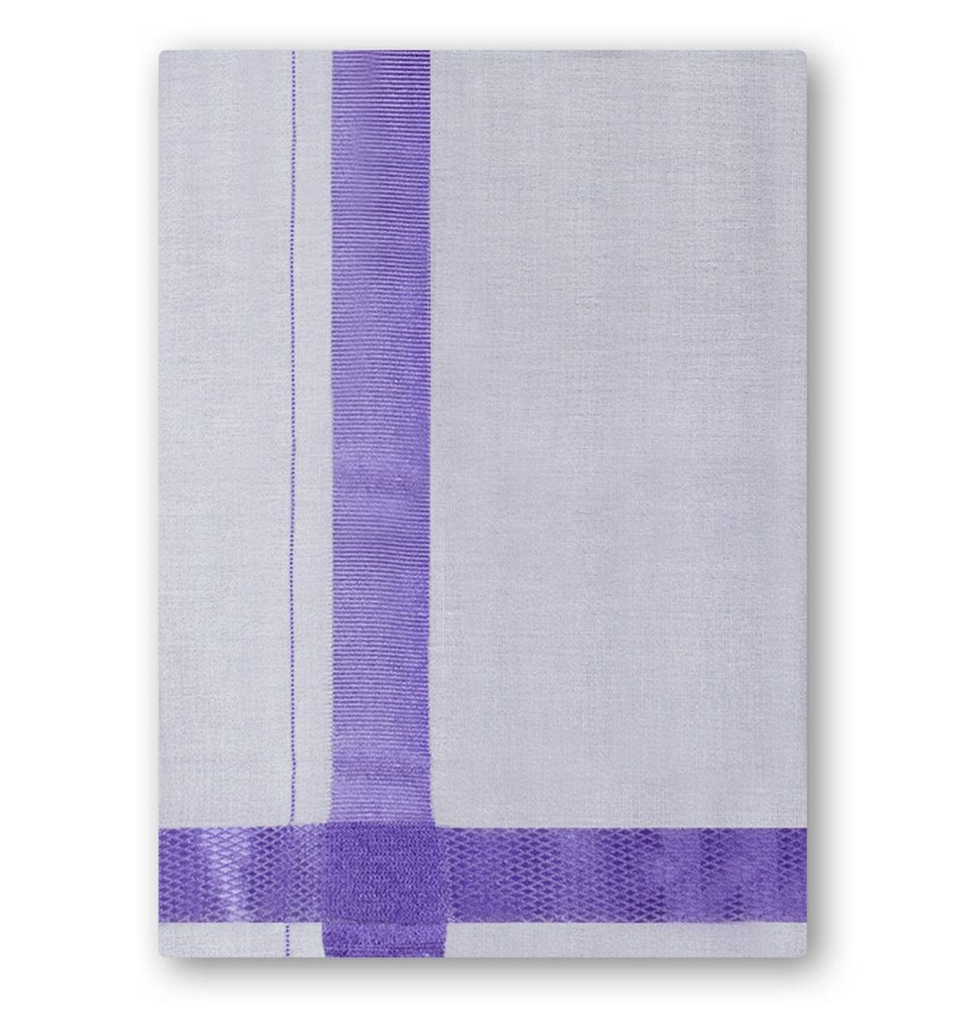 Tissue Dhoti - Lavender