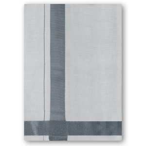 Tissue Dhoti (Steel Grey)