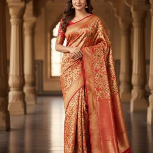 Dharmavaram Silk Saree